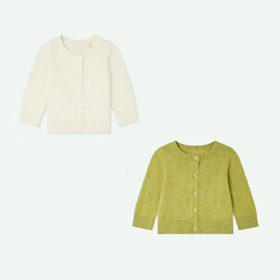 Girl's 2 Colors Basic Knit Cardigan, Long Sleeve Button Down Sweater, Kids Casual Spring Fall Outerwear
Girl's 2 Colors Basic Knit Cardigan, Long Sleeve Button Down Sweater, Kids Casual Spring Fall Outerwear