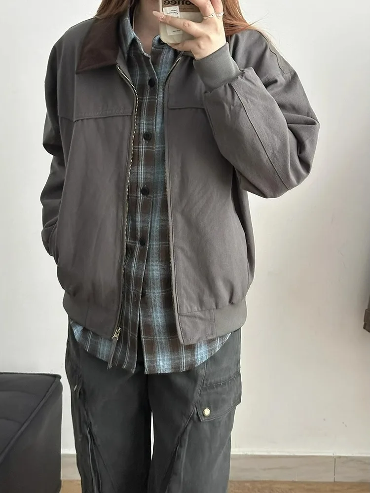 Cleanfit Detroit Sle Men's Jaet Loose Fit Turn-down Collar Streetwear Versatile Cotton Retro Faion Youthful Trend
Cleanfit Detroit Sle Men's Jaet Loose Fit Turn-down Collar Streetwear Versatile Cotton Retro Faion Youthful Trend