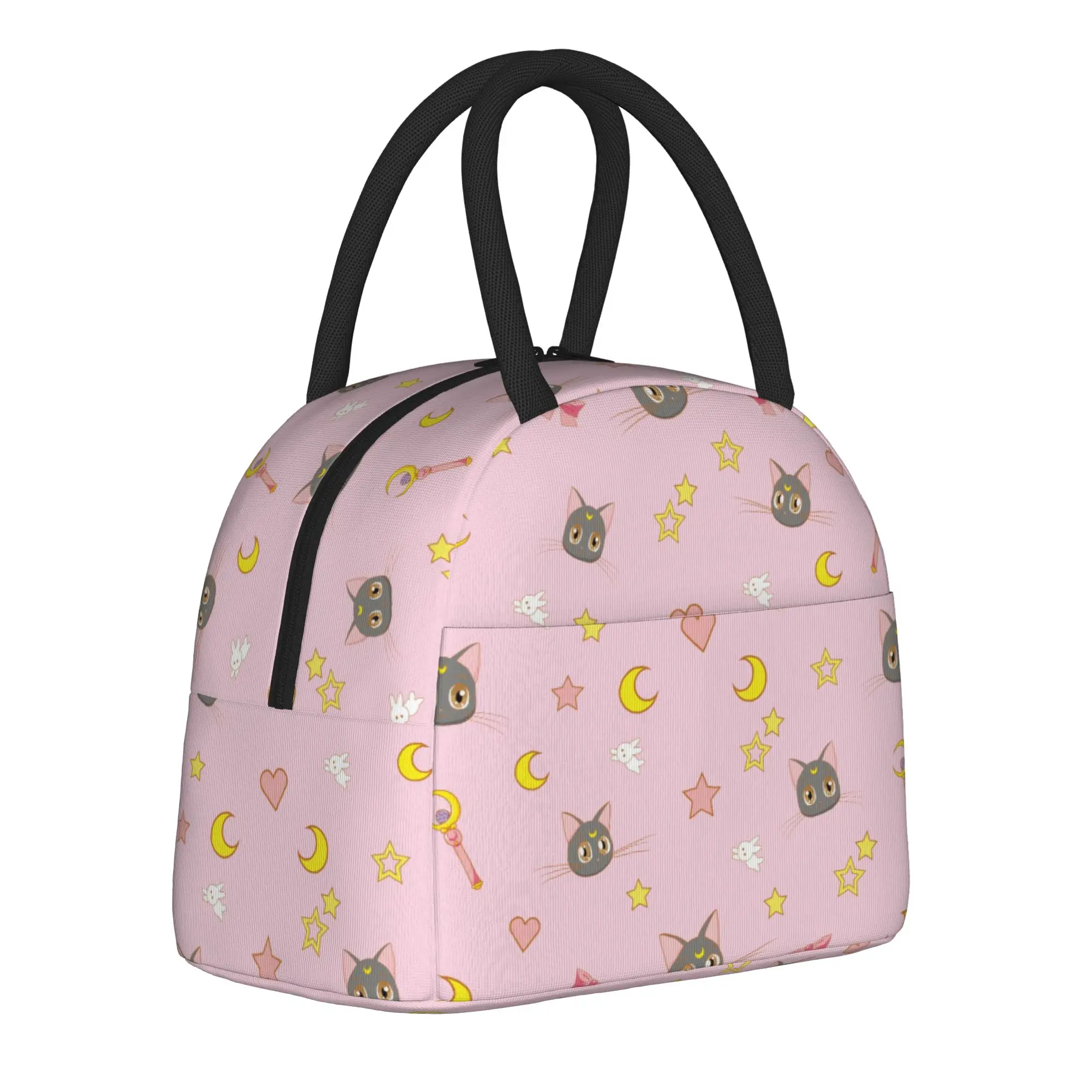 Cat Luna Sailors Moon Pink Product Insulated Lunch Bag For Office Food Storage Bag Portable Cooler Thermal Lunch Box
Cat Luna Sailors Moon Pink Product Insulated Lunch Bag For Office Food Storage Bag Portable Cooler Thermal Lunch Box