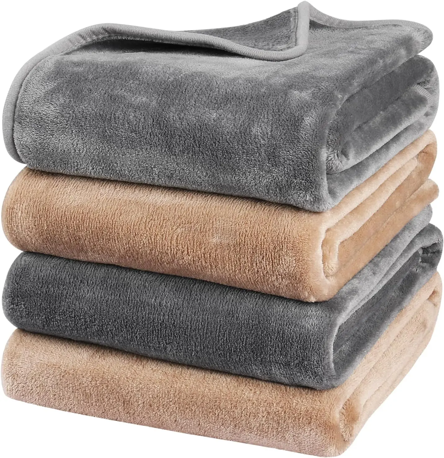 Dog Blanket Washable for Puppy: 4 Packs Dog Blankets 40”x28” - Fluffy Soft Small Throw for Cat Puppy Kitten Dogs - Fleece Pet Blankets for Bed Sofa Car and Indoor - Grey and Khaki
Dog Blanket Washable for Puppy: 4 Packs Dog Blankets 40”x28” - Fluffy Soft Small Throw for Cat Puppy Kitten Dogs - Fleece Pet Blankets for Bed Sofa Car and Indoor - Grey and Khaki