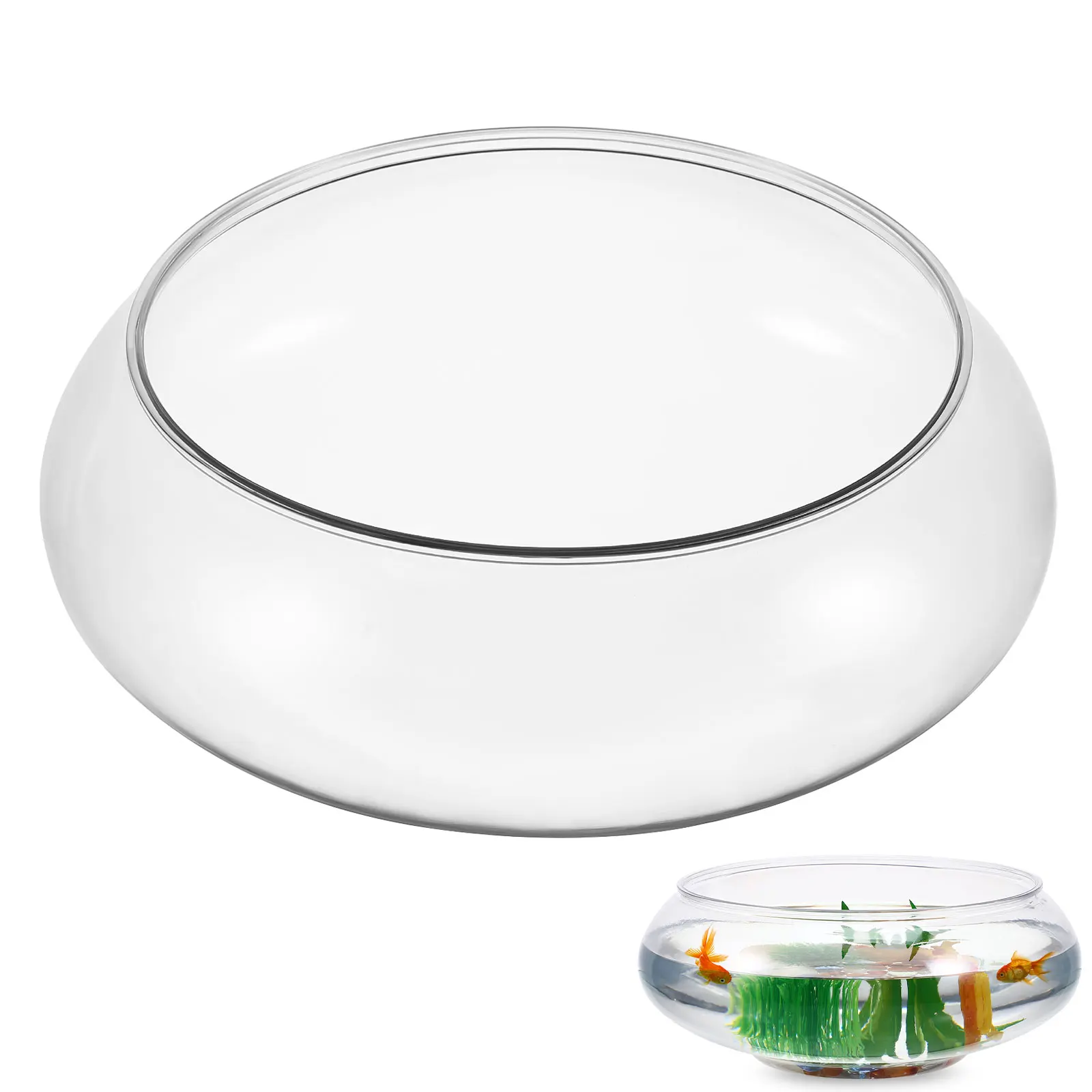 Desktop Transparent Landscape Small Fish Tank 2800ml Plastic Aquarium Tank For Plants And Aquatic Pets Home Decoration
Desktop Transparent Landscape Small Fish Tank 2800ml Plastic Aquarium Tank For Plants And Aquatic Pets Home Decoration