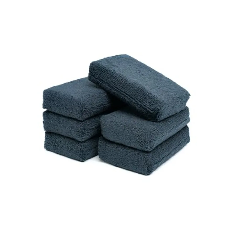 - Premium Grade Terry Microfiber Detailing Applicator Sponges - Versatile Detailing Tool, Extra Absorbent, Able to Withstand Nu
- Premium Grade Terry Microfiber Detailing Applicator Sponges - Versatile Detailing Tool, Extra Absorbent, Able to Withstand Nu