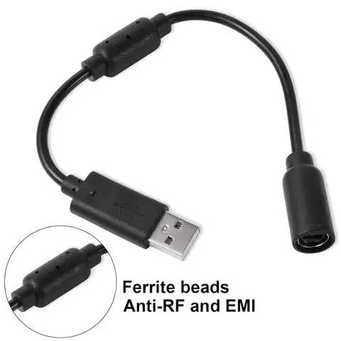 USB Breakaway for Logitech G920 G923 G27 G29, Xbox 360 Controller, 458 Spider - Guitar Hero Rock Band RockSmith Adapter