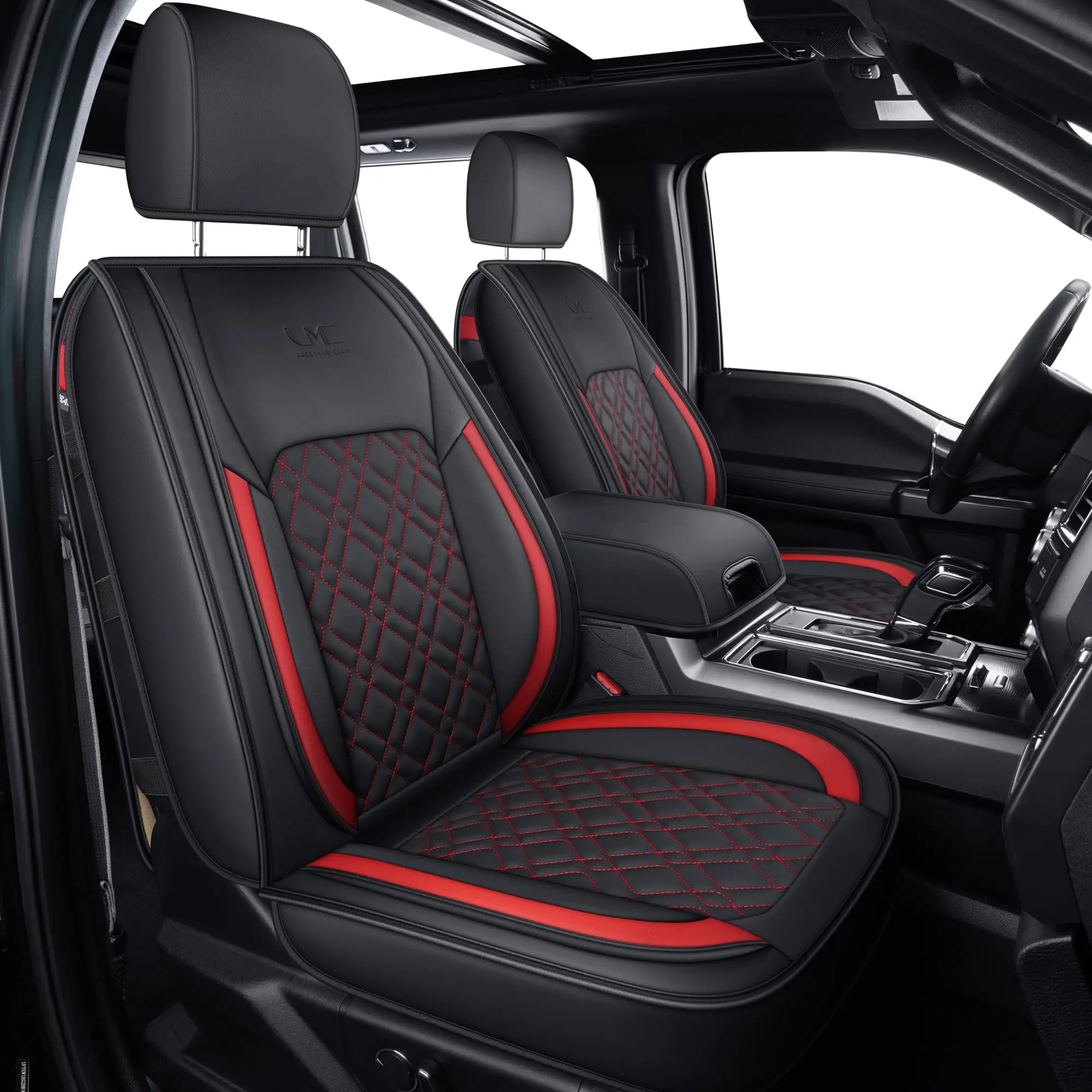 Чехлы на передние и только сиденья F150 J03-Q3 с водонепроницаемой искусственной кожей, подходят для Ford F150 2015-2025 и 2017-2025 F250 F350 F450
Чехлы на передние и только сиденья F150 J03-Q3 с водонепроницаемой искусственной кожей, подходят для Ford F150 2015-2025 и 2017-2025 F250 F350 F450