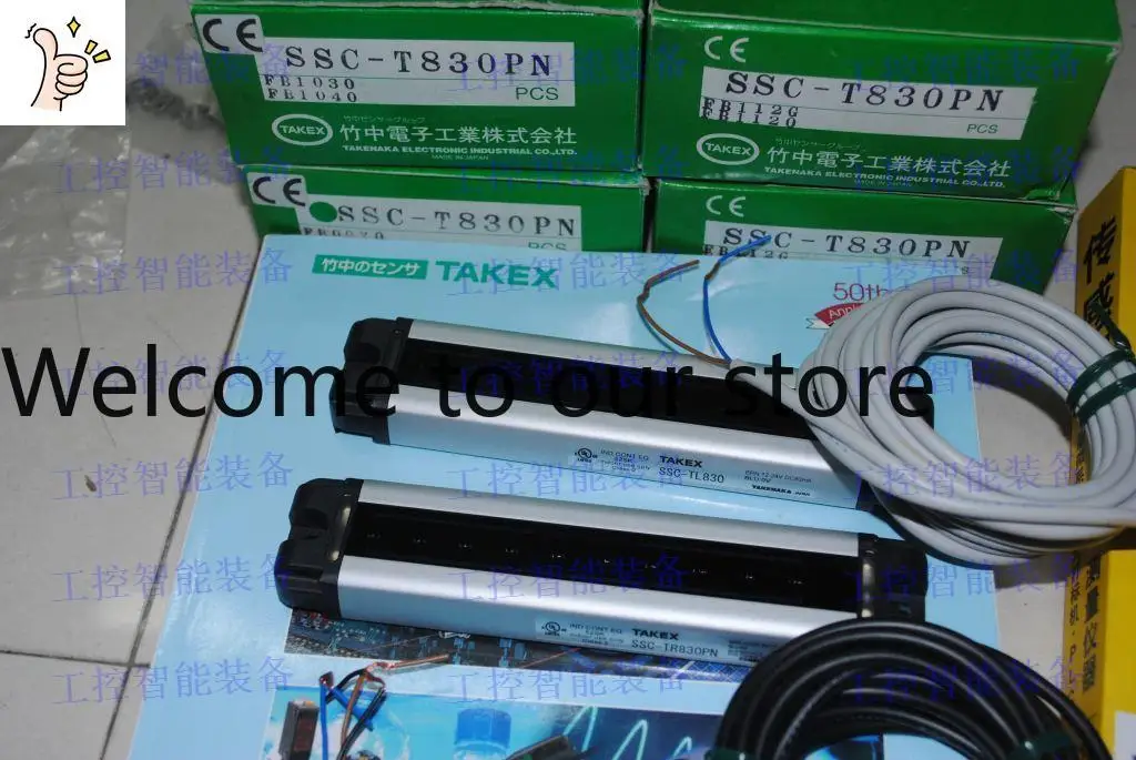 October New Spot TAKEX Takenaka Light Curtain SSC-T850PN, SSC-TR50PN, SSC-TL850
October New Spot TAKEX Takenaka Light Curtain SSC-T850PN, SSC-TR50PN, SSC-TL850