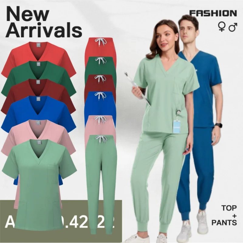 Separate Hand Wash Suit Set Top Stretch Quick Drying Hospital Nurse Set Clinic Shirt Nurse Scrubs Suit
Separate Hand Wash Suit Set Top Stretch Quick Drying Hospital Nurse Set Clinic Shirt Nurse Scrubs Suit