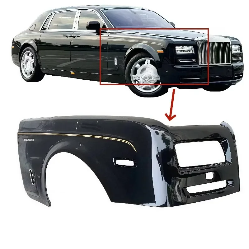 Genuine OEM Front Fender W/ Side Skirt Panel - for Ghost & Phantom I 2009-2016 Models Left/Right Side
Genuine OEM Front Fender W/ Side Skirt Panel - for Ghost & Phantom I 2009-2016 Models Left/Right Side