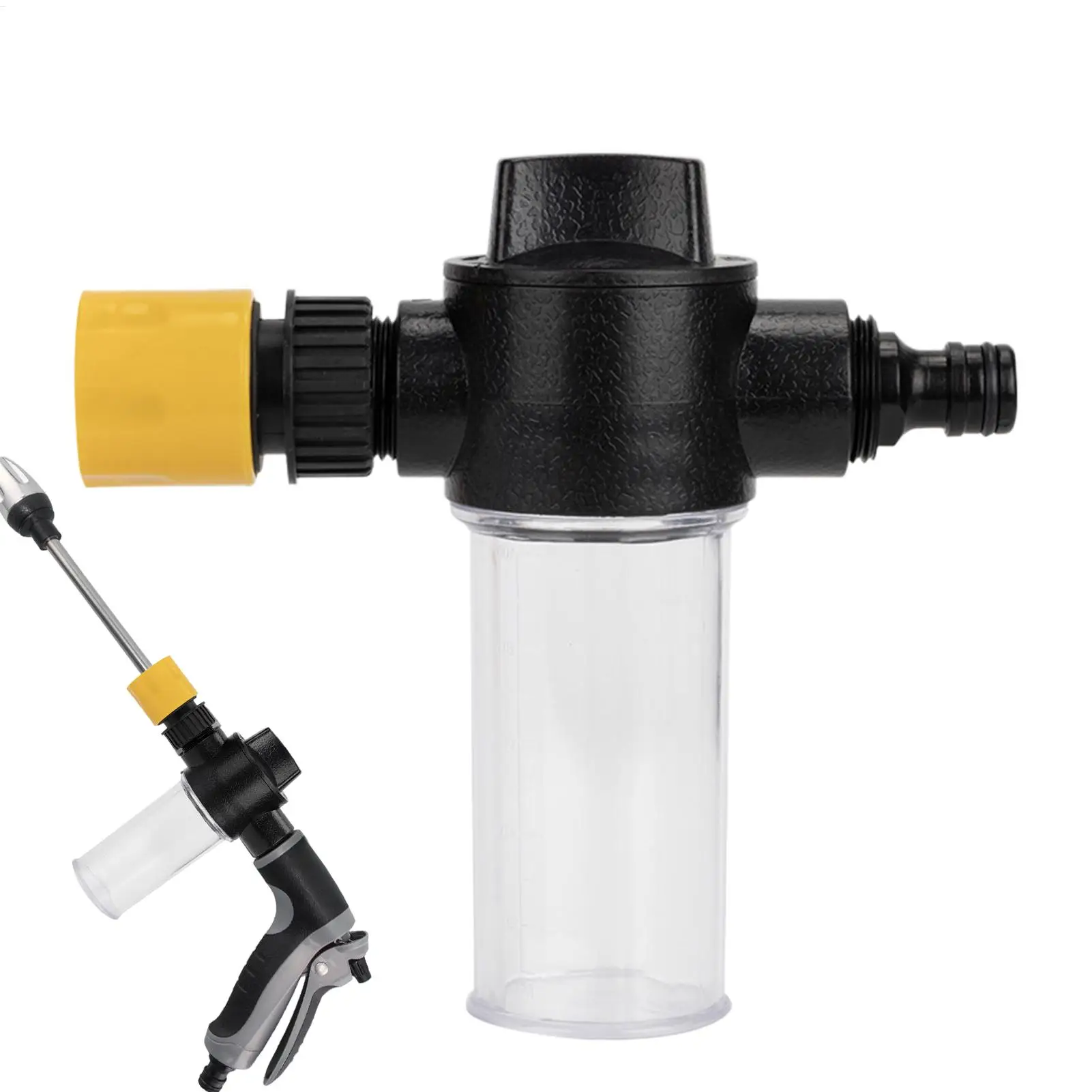 Car Cleaning Garden Hose Spray Distributor 100ml Watering Attachment Dispense Water Hose Nozzle Fertilizer Liquid Sprayer
Car Cleaning Garden Hose Spray Distributor 100ml Watering Attachment Dispense Water Hose Nozzle Fertilizer Liquid Sprayer