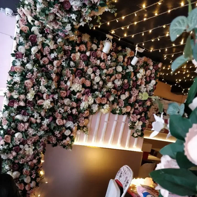 Artificial Rose Row Arch Round wedding home decoration Ceremony Silk Flower Arrangement Wedding Rose Wall Road Lead Flower
Artificial Rose Row Arch Round wedding home decoration Ceremony Silk Flower Arrangement Wedding Rose Wall Road Lead Flower