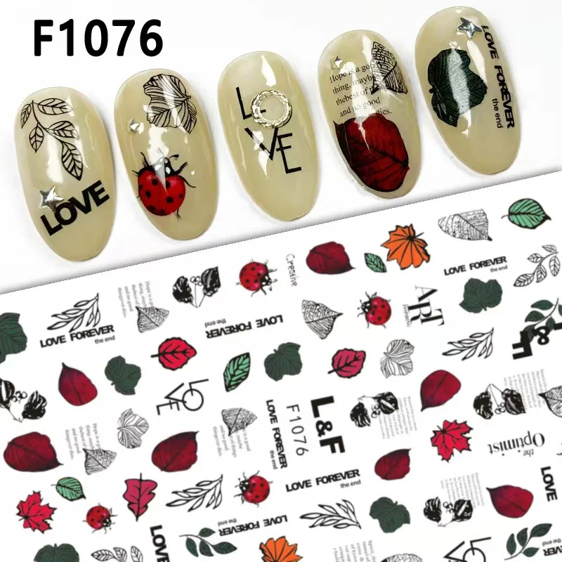 1PCS Maple Leaf Petal Nail Stickers Y2K Butterfly Nail Supplies Nail Decals Cute Bee Fox Stickers For Nails Nail Art Decoration
1PCS Maple Leaf Petal Nail Stickers Y2K Butterfly Nail Supplies Nail Decals Cute Bee Fox Stickers For Nails Nail Art Decoration