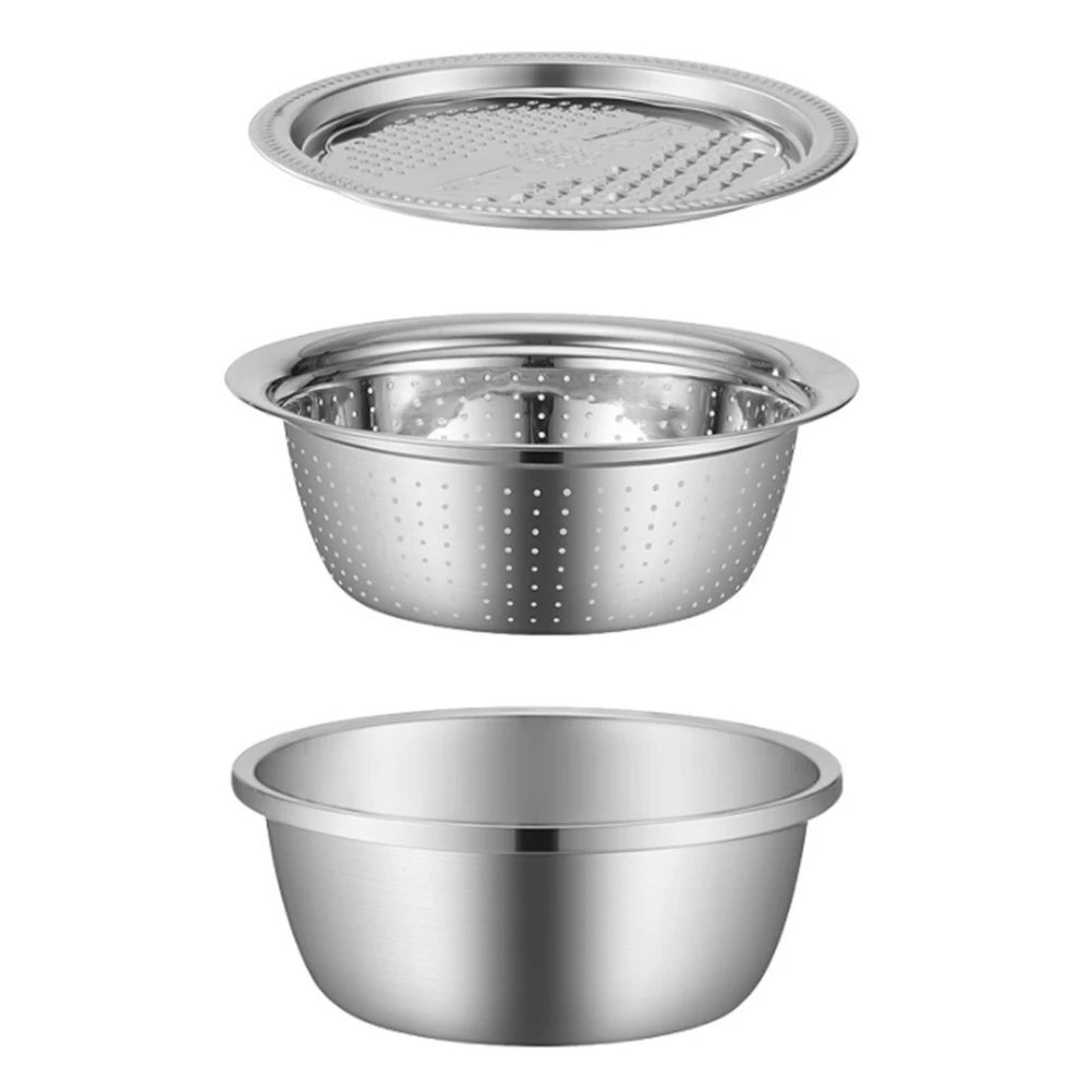 Stainless Steel Slicer Basin Fruit Vegetable Peeler Grater Tools Kitchen Gadgets Design Efficient Cutting Draining Layer
Stainless Steel Slicer Basin Fruit Vegetable Peeler Grater Tools Kitchen Gadgets Design Efficient Cutting Draining Layer