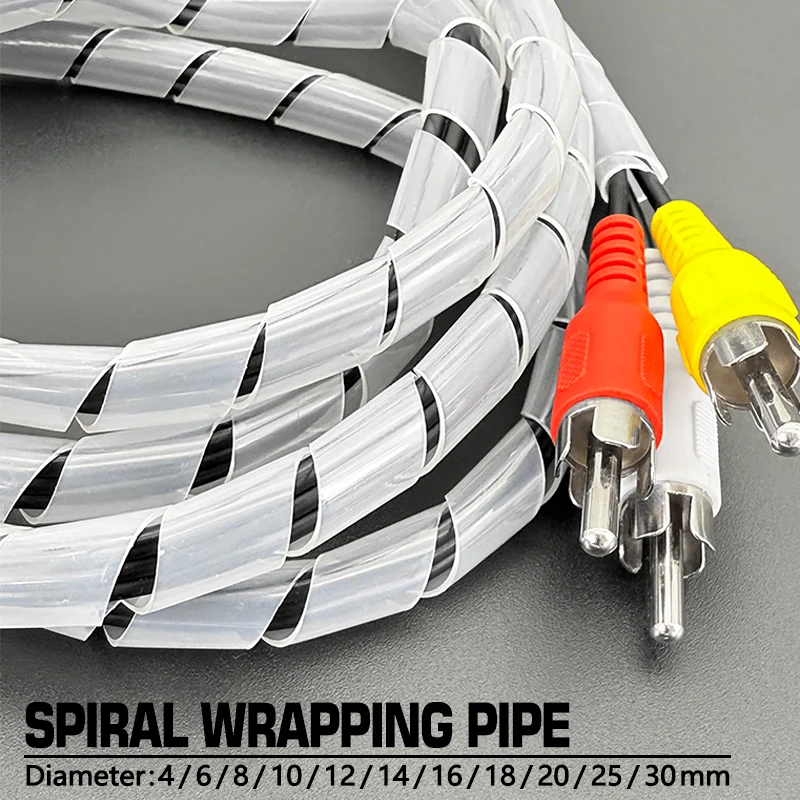 4/6/8/10/16/20/25/30 мм органайзер для защиты труб, спиральная обертка, намотка кабеля, защитная крышка для проводов, трубка
4/6/8/10/16/20/25/30 мм органайзер для защиты труб, спиральная обертка, намотка кабеля, защитная крышка для проводов, трубка
