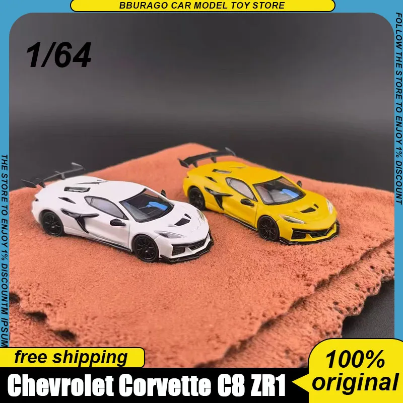 New In Shock Fine Works 1:64 Chevrolet Corvette C8 Zr1 American Supercar High Detail Diecast Collectible Model With Bearing Toys
New In Shock Fine Works 1:64 Chevrolet Corvette C8 Zr1 American Supercar High Detail Diecast Collectible Model With Bearing Toys