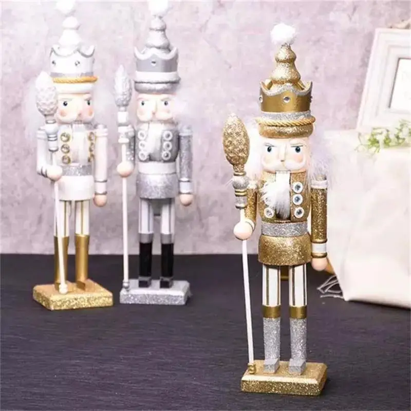 42cm Wooden Nutcracker Doll Soldier Miniature Figurines Vintage Handcraft Puppet New Year Christmas Ornaments Home Decor
42cm Wooden Nutcracker Doll Soldier Miniature Figurines Vintage Handcraft Puppet New Year Christmas Ornaments Home Decor