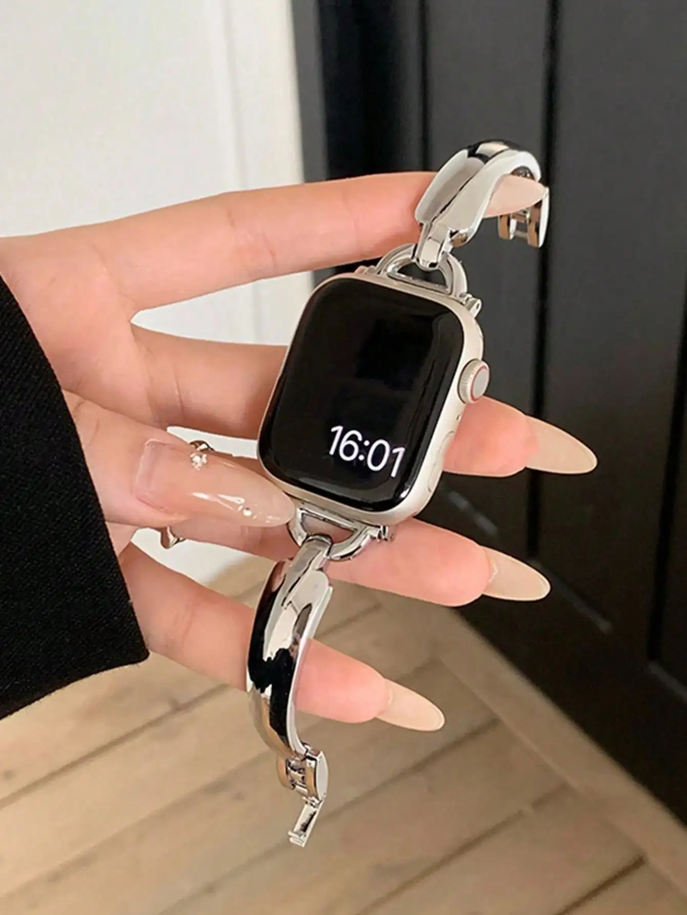 Браслет из нержавеющей стали для умных часов 40-49 мм
Браслет из нержавеющей стали для умных часов 40-49 мм