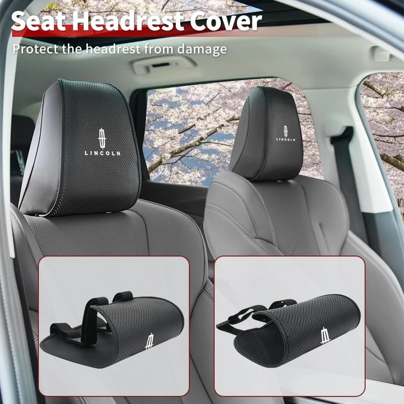 Car Seat Pillow Cover Headrest Protective Mask Auto Interior Accessories For Lincoln Nautilus Aviator Navigator MKZ MKX
Car Seat Pillow Cover Headrest Protective Mask Auto Interior Accessories For Lincoln Nautilus Aviator Navigator MKZ MKX