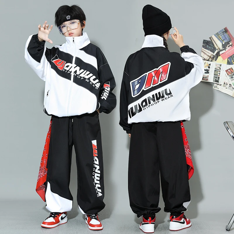2026 Children Jazz Dance Costumes For Girls White Black Sports Suit Boys Ballroom Hip Hop Dance Performance Stage Wear DQS16698
2026 Children Jazz Dance Costumes For Girls White Black Sports Suit Boys Ballroom Hip Hop Dance Performance Stage Wear DQS16698