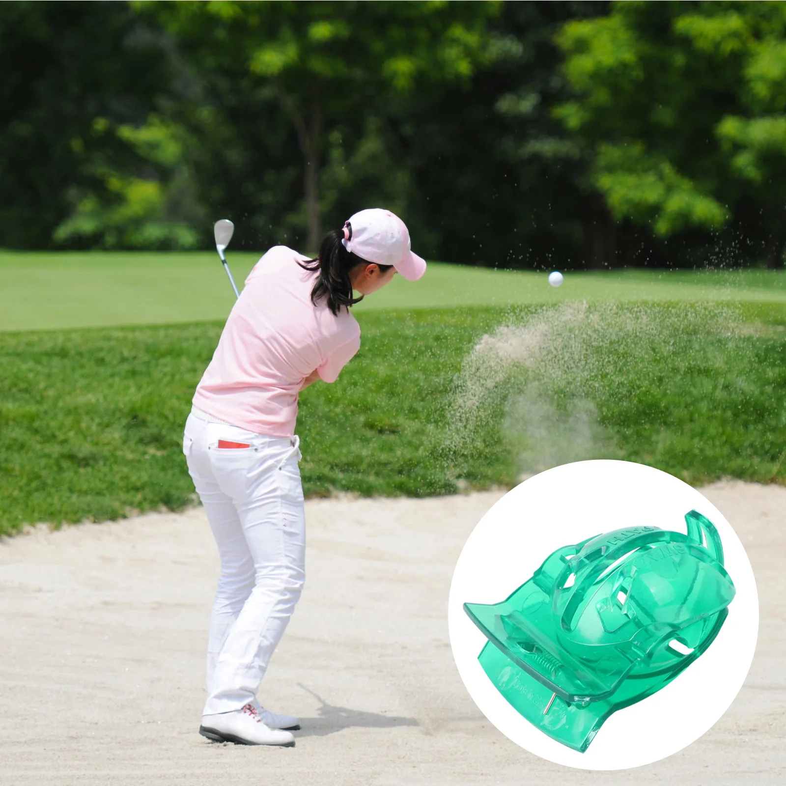 2pcs Golf Ball Marker Line Drawing Tool Durable Long Lasting Easy Alignment Marking Swing Putting Aid Green Color
2pcs Golf Ball Marker Line Drawing Tool Durable Long Lasting Easy Alignment Marking Swing Putting Aid Green Color