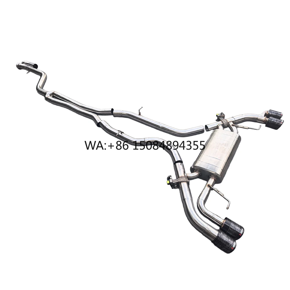 Exhaust Pipe for X3 X4 G01 G02 M40i B58 3.0T Valved Muffler Remote Control Catback Tax-free Valvetronic SS304 Stainless Steel
Exhaust Pipe for X3 X4 G01 G02 M40i B58 3.0T Valved Muffler Remote Control Catback Tax-free Valvetronic SS304 Stainless Steel
