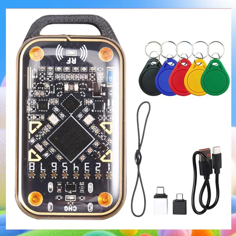 Chameleon Ultra Smart Card Emulator RFID Smart Chip Reader+5XUID Keychain 125K 13.56M Card Decode NFC Duplicator-AA25
Chameleon Ultra Smart Card Emulator RFID Smart Chip Reader+5XUID Keychain 125K 13.56M Card Decode NFC Duplicator-AA25