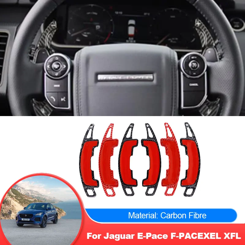 2x Car Steering Wheel Shift Paddle Extend Shifters Sticker Gear Accessories for Jaguar E-Pace F-Pace XEL XFL 2023 2022 2018~2024
2x Car Steering Wheel Shift Paddle Extend Shifters Sticker Gear Accessories for Jaguar E-Pace F-Pace XEL XFL 2023 2022 2018~2024