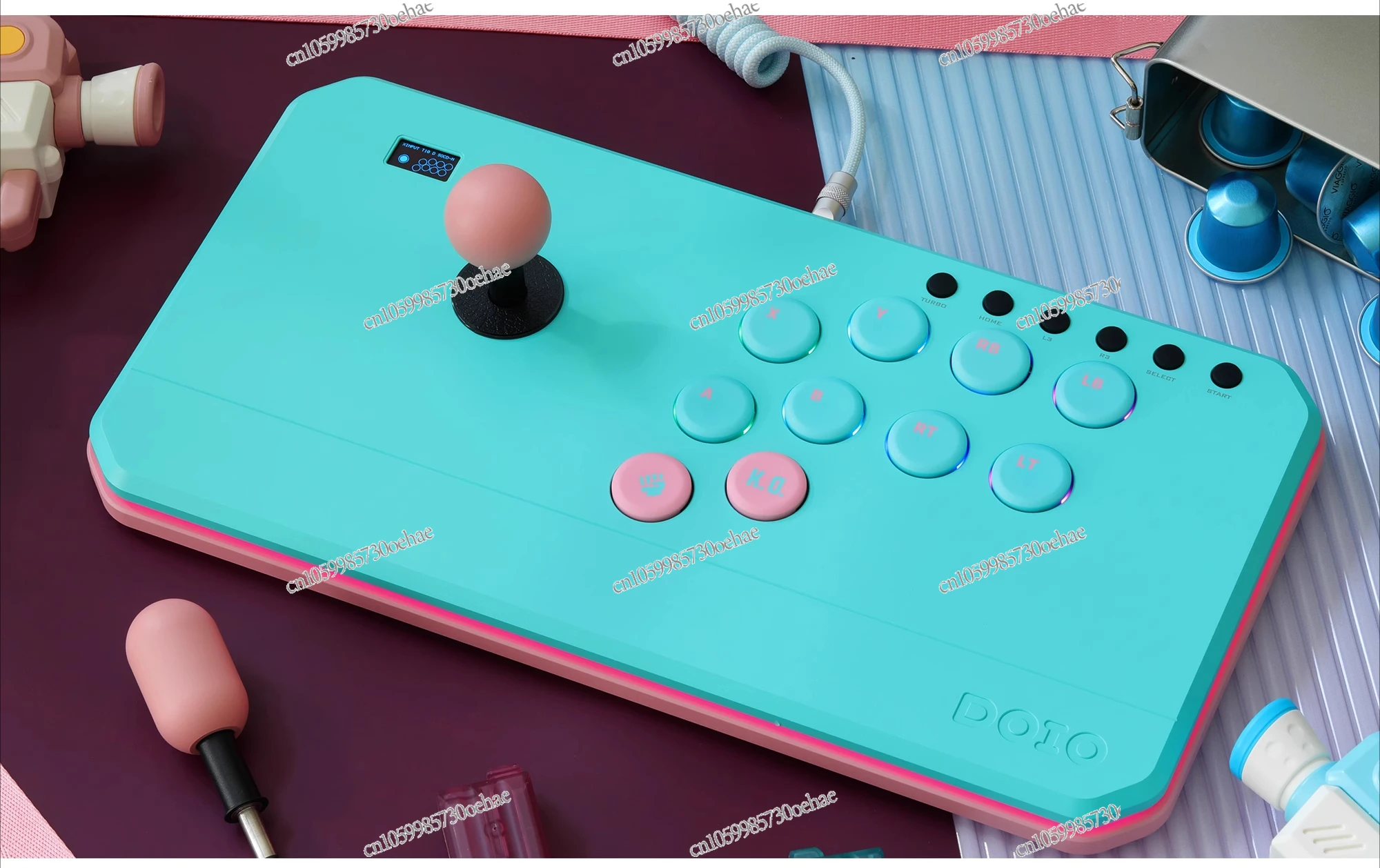 VLX Full Aluminum Alloy Rocker Arcade Keyboard HITBOX Support PS5 Switch PC Steam KBGM-H08C
VLX Full Aluminum Alloy Rocker Arcade Keyboard HITBOX Support PS5 Switch PC Steam KBGM-H08C