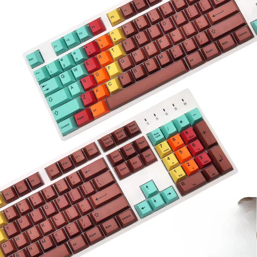 Sublimation keycap 1976PBT material Classic color scheme 60 66 68 87 104 keys plus personalized keycaps
Sublimation keycap 1976PBT material Classic color scheme 60 66 68 87 104 keys plus personalized keycaps