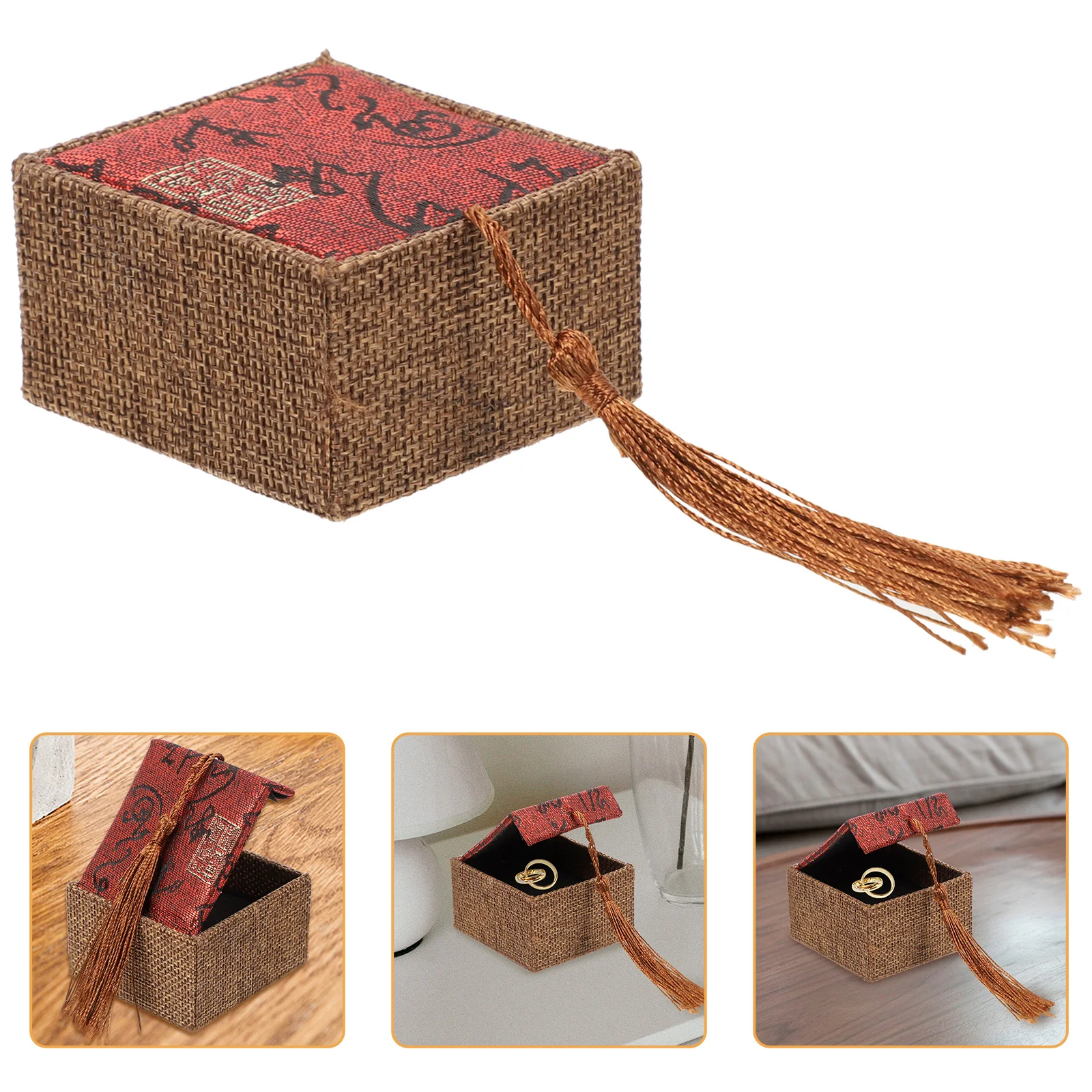 Набор из 4 декоративных шкатулок в винтажном стиле с китайскими элементами для хранения серег, колец, часов и мелких аксессуаров
Набор из 4 декоративных шкатулок в винтажном стиле с китайскими элементами для хранения серег, колец, часов и мелких аксессуаров