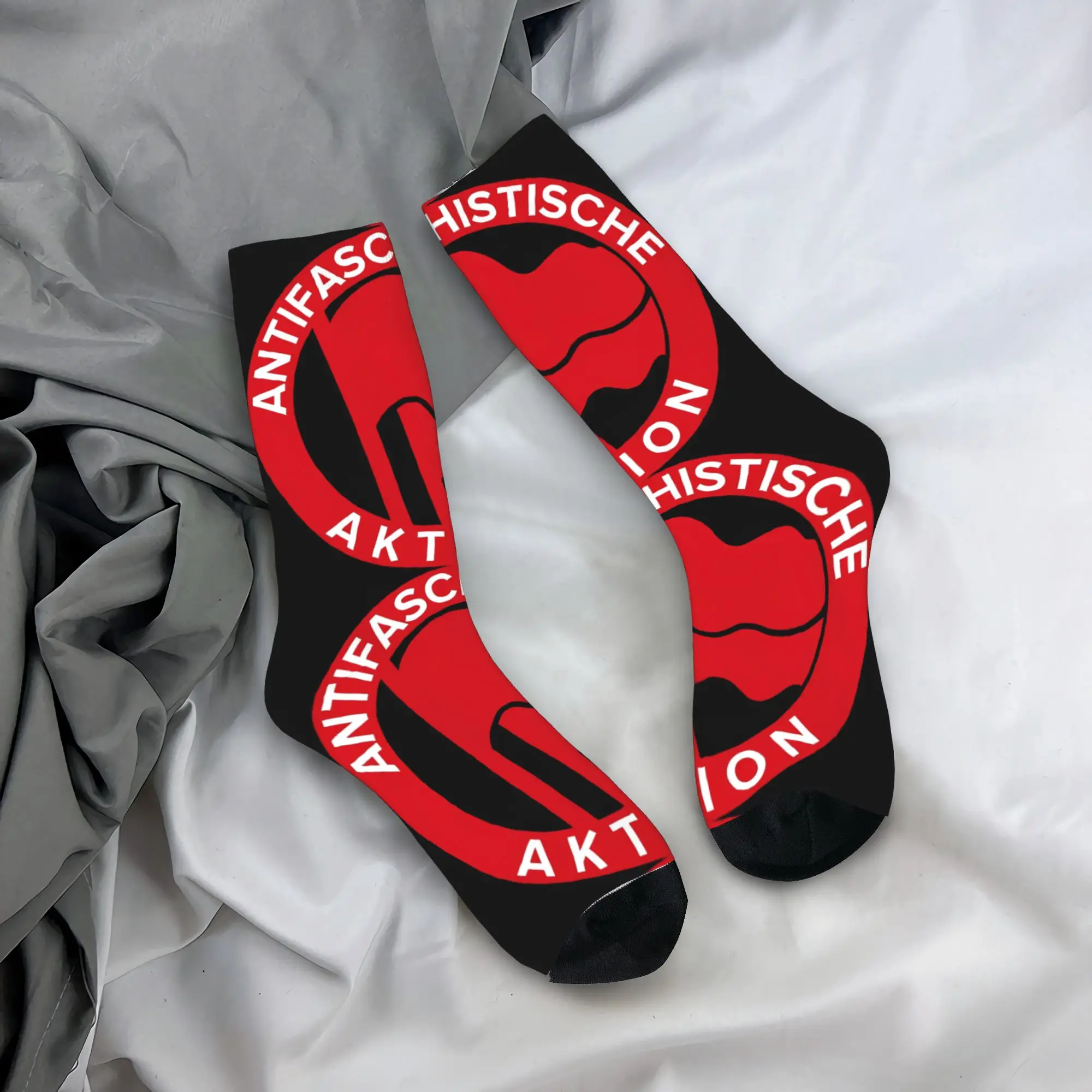 Антифашистские носки, готические чулки, мужские дышащие носки для скейтборда, зимние нескользящие носки на заказ
Антифашистские носки, готические чулки, мужские дышащие носки для скейтборда, зимние нескользящие носки на заказ