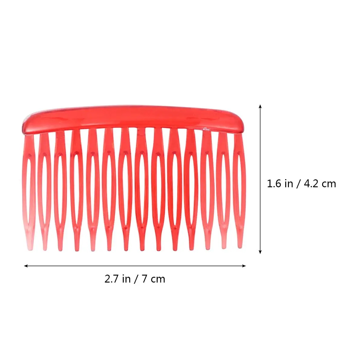12 Pcs Wavy Comb Clips Lightweight Plastic Firm Durable Girls Hair Accessories Side Bobby Pins Hairpiece Craft Project
12 Pcs Wavy Comb Clips Lightweight Plastic Firm Durable Girls Hair Accessories Side Bobby Pins Hairpiece Craft Project