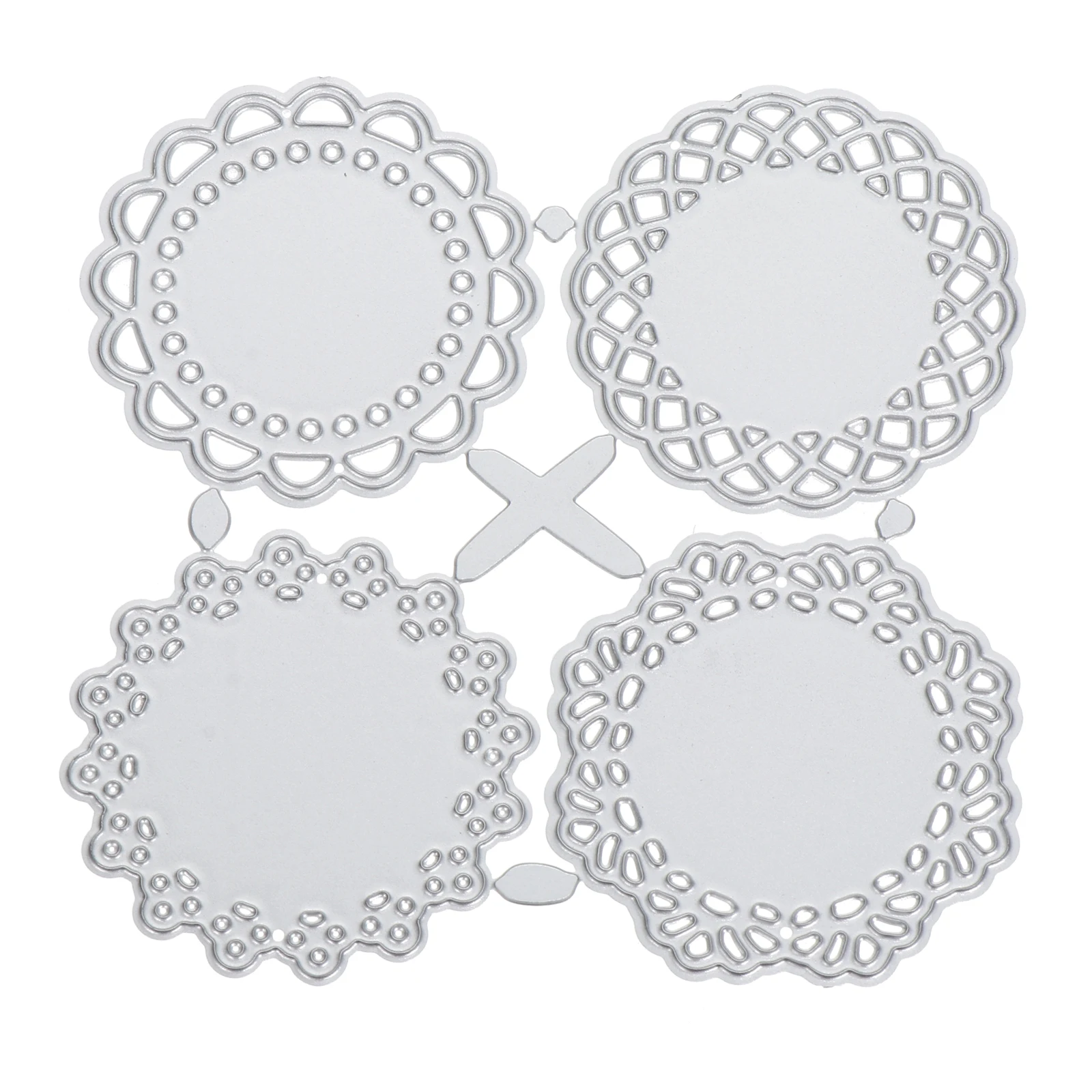 4Pcs Round Lace Knife Dies Mold Metal Cutting Carbon Steel Layering Stencils DIY Craft Photo Album Decor Card Making Embossing
4Pcs Round Lace Knife Dies Mold Metal Cutting Carbon Steel Layering Stencils DIY Craft Photo Album Decor Card Making Embossing