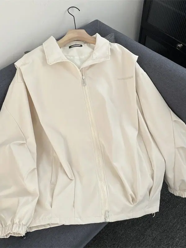 Ретро японский Sle Свободный цвет Jaet ex Spring Faion Брендовая универсальная вставка на плечо Повседневная свободная пара Наружная...
Ретро японский Sle Свободный цвет Jaet ex Spring Faion Брендовая универсальная вставка на плечо Повседневная свободная пара Наружная...