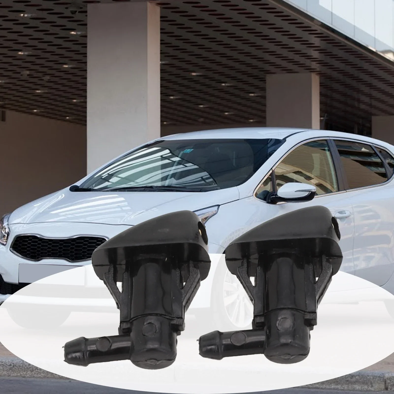 2Pcs Plastic And CopperCar Windshield Wiper Washer Spray Nozzle For Hyundai For Tucson 986302E100 Accessories For The Car
2Pcs Plastic And CopperCar Windshield Wiper Washer Spray Nozzle For Hyundai For Tucson 986302E100 Accessories For The Car