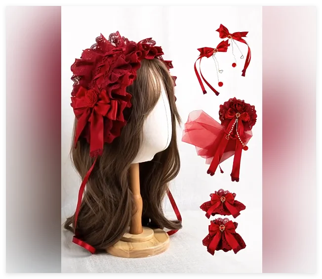 Vintage Flower Wedding Lolita Lace Ribbon Headband Girl Pearl Bow Mesh Rose Ball Hand Sleeve Edge Clip Apparel Accessories Women
Vintage Flower Wedding Lolita Lace Ribbon Headband Girl Pearl Bow Mesh Rose Ball Hand Sleeve Edge Clip Apparel Accessories Women