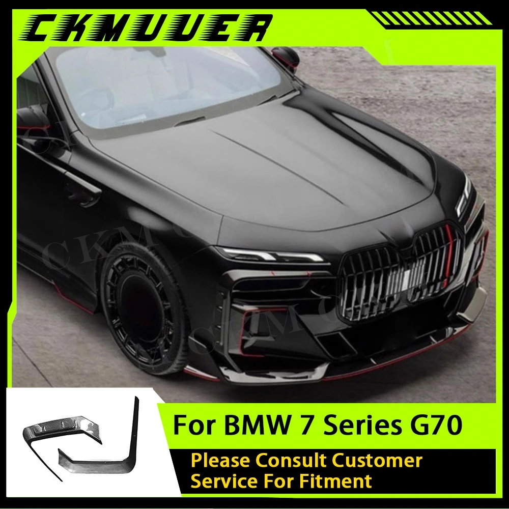CKMUUER сухой фартук переднего бампера автомобиля из углеродного волокна для BMW 7 серии G70 2023 + FRP передние сплиттеры, автомобильные накладки
CKMUUER сухой фартук переднего бампера автомобиля из углеродного волокна для BMW 7 серии G70 2023 + FRP передние сплиттеры, автомобильные накладки