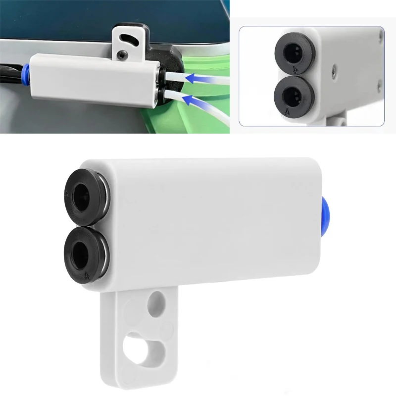 1/5pcs Upgraded 2 in 1 Port Adapter Filament Tube Adapter Expansion Port for Bambu Lab 3D Printer Accessories
1/5pcs Upgraded 2 in 1 Port Adapter Filament Tube Adapter Expansion Port for Bambu Lab 3D Printer Accessories