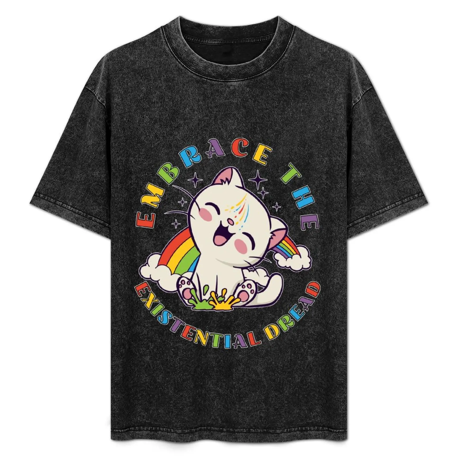 Embrace the existential dread T-Shirt Comfortable Daily Wear Tee
Embrace the existential dread T-Shirt Comfortable Daily Wear Tee