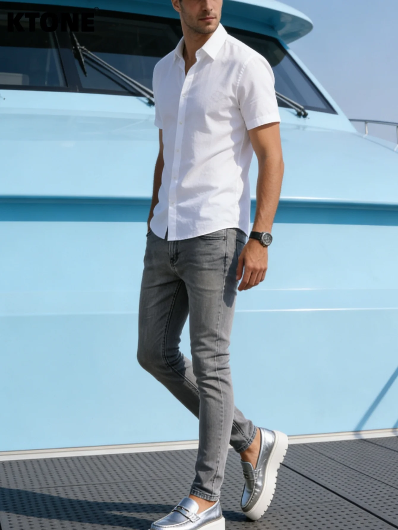 Original Gray Slim Jeans For Man Y2K Drip Vibe Casual Daily Denim Pants No accessories or belts included
Original Gray Slim Jeans For Man Y2K Drip Vibe Casual Daily Denim Pants No accessories or belts included