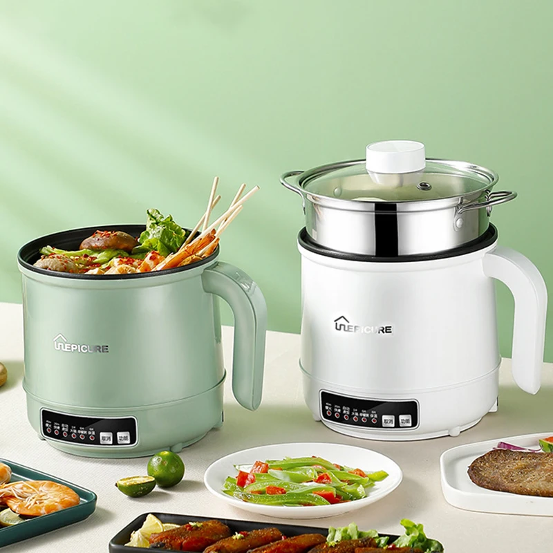 1.7L Multifunctional Electric Cook Pot 110V/220V Non-Stick Noodle Pot Frying Pan Home Hot Pot for Student Dormitory
1.7L Multifunctional Electric Cook Pot 110V/220V Non-Stick Noodle Pot Frying Pan Home Hot Pot for Student Dormitory