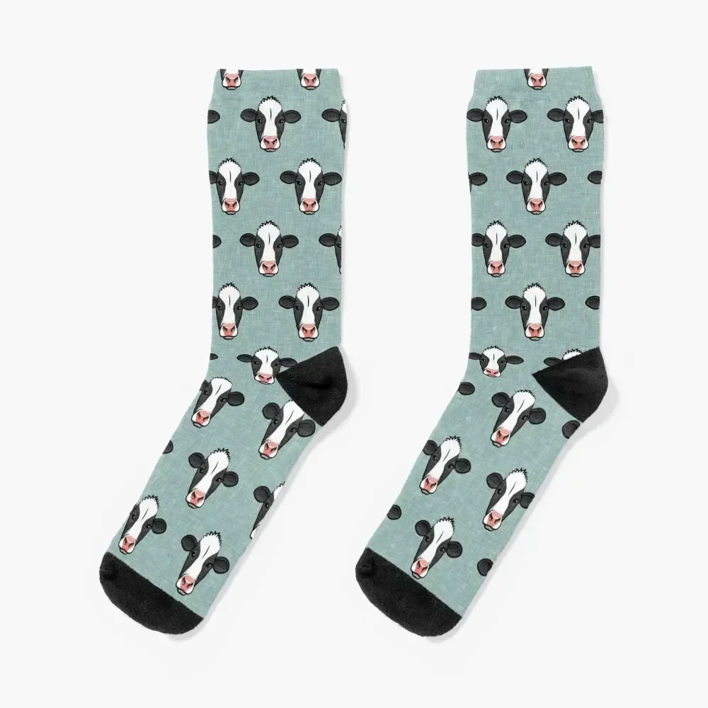 Holstein-Friesian cows on dusty blue Socks cute christmass gift Designer Man Socks Women's
Holstein-Friesian cows on dusty blue Socks cute christmass gift Designer Man Socks Women's