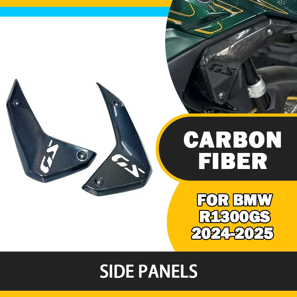 For BMW R1300GS 2024 2025 2026 100% carbon fiber Motorcycle Radiator Side Cover Panel Frame Guard Fairing Protector Accessories
For BMW R1300GS 2024 2025 2026 100% carbon fiber Motorcycle Radiator Side Cover Panel Frame Guard Fairing Protector Accessories