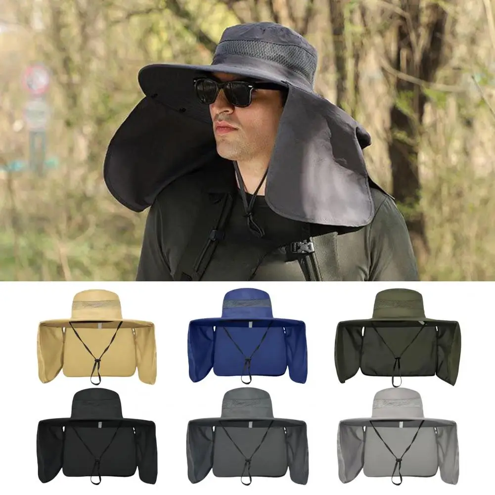 Portable Summer Sun Hat Outdoor Windproof Sun Protection Cap with Neck Flap Mesh Breathable Hat for Hiking Traveling Fishing
Portable Summer Sun Hat Outdoor Windproof Sun Protection Cap with Neck Flap Mesh Breathable Hat for Hiking Traveling Fishing