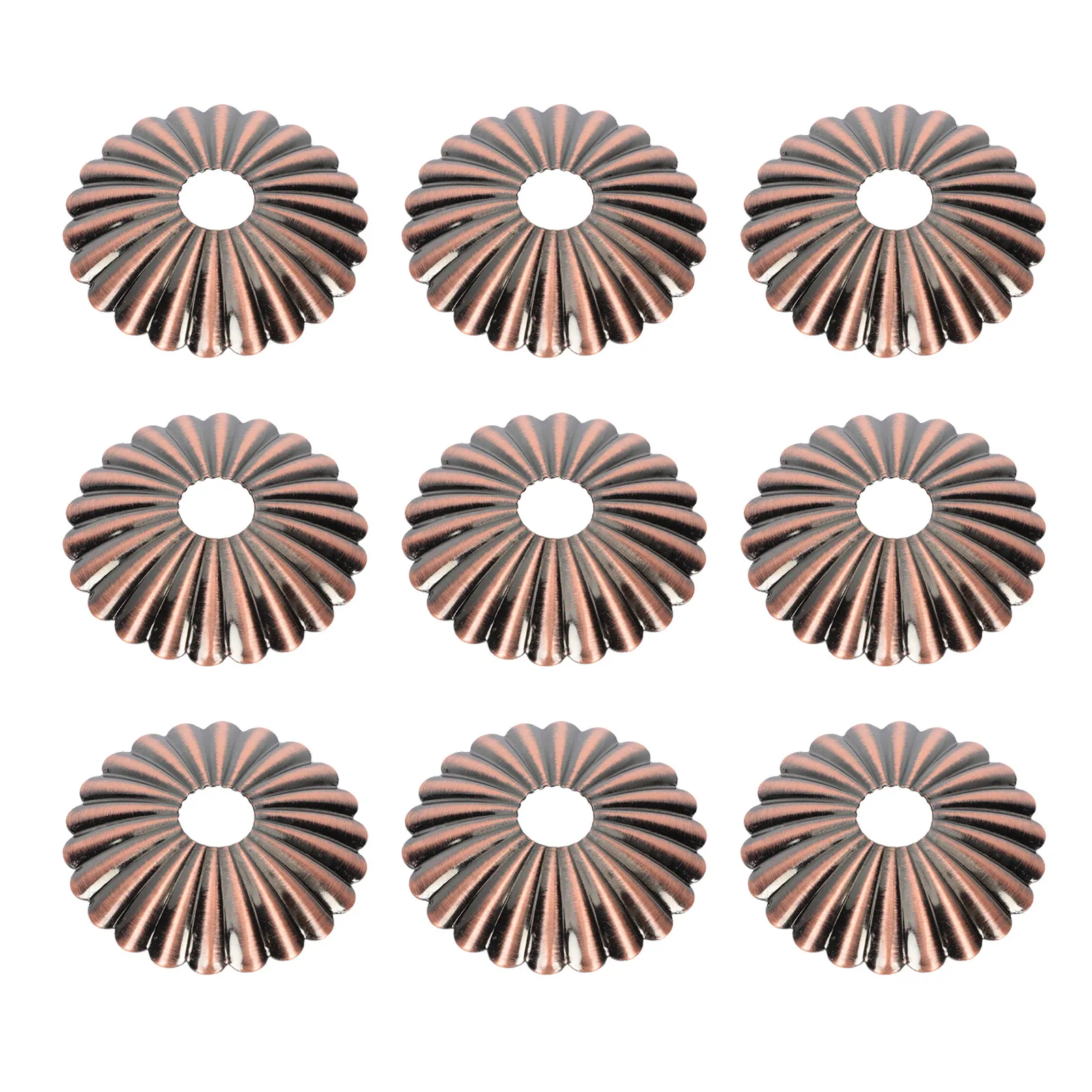 10 шт. железных декоративных колпаков для ламп в форме цветка, аксессуары для ремонта настольных и настенных светильников, прокладки для настольных ламп
10 шт. железных декоративных колпаков для ламп в форме цветка, аксессуары для ремонта настольных и настенных светильников, прокладки для настольных ламп