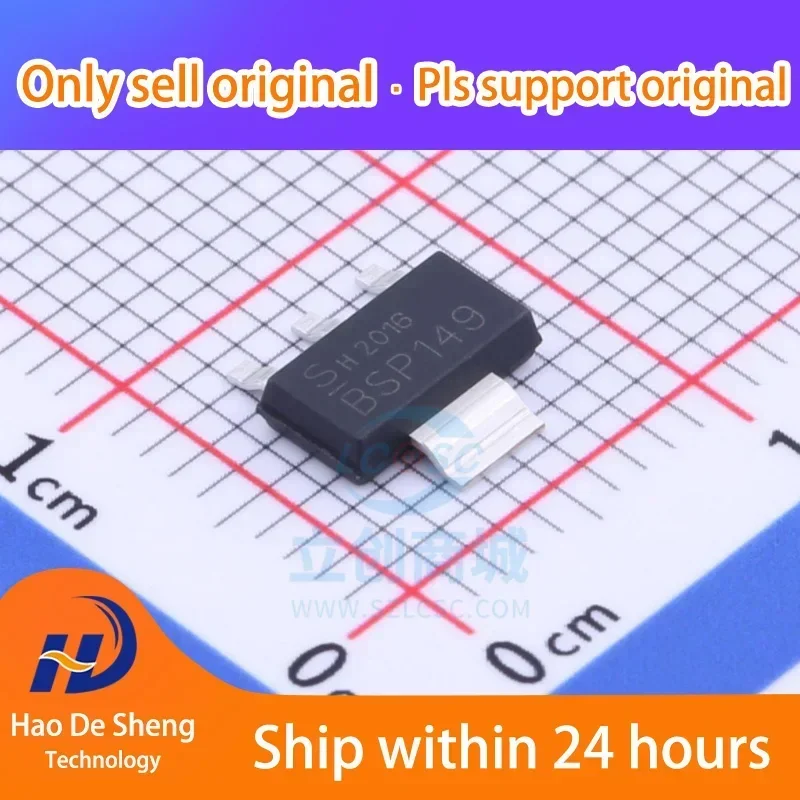 10PCS/LOT BSP149H6327 Logo BSP149 SOT-223 MOS 200V 0.48A New Original in Stock
10PCS/LOT BSP149H6327 Logo BSP149 SOT-223 MOS 200V 0.48A New Original in Stock