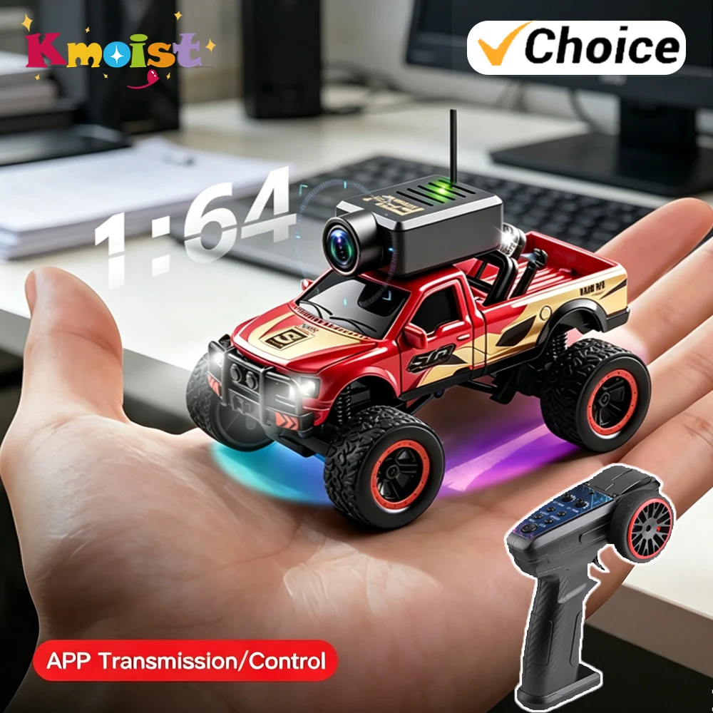 1/64 Desktop Mini R/C Car Kids Toy Model with Remote Control And WiFi APP Control R/C Cars Toys for Boys Children's Day Gifts
1/64 Desktop Mini R/C Car Kids Toy Model with Remote Control And WiFi APP Control R/C Cars Toys for Boys Children's Day Gifts
