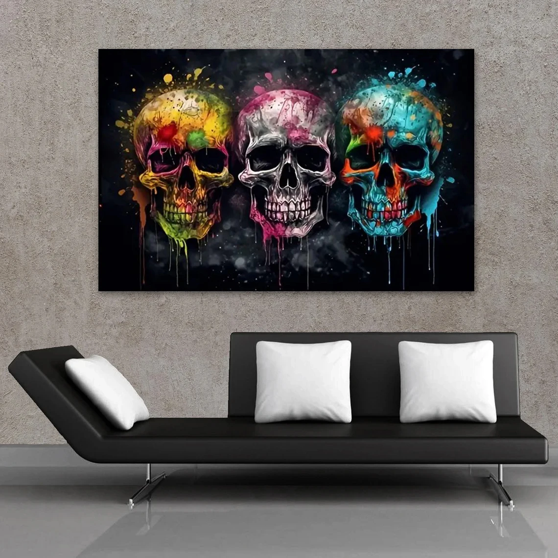 Skull Canvas Wall Art, Canvas Paintings, For Bedroom Office Living Room Wall Decor, Halloween Home Decoration
Skull Canvas Wall Art, Canvas Paintings, For Bedroom Office Living Room Wall Decor, Halloween Home Decoration