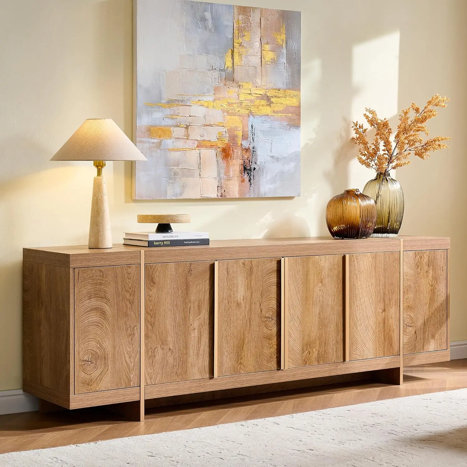 Тумба-консоль для телевизора 70 дюймов с отсеками для хранения, скрытыми дверцами без ручек, для гостиной и спальни, на заказ
Тумба-консоль для телевизора 70 дюймов с отсеками для хранения, скрытыми дверцами без ручек, для гостиной и спальни, на заказ