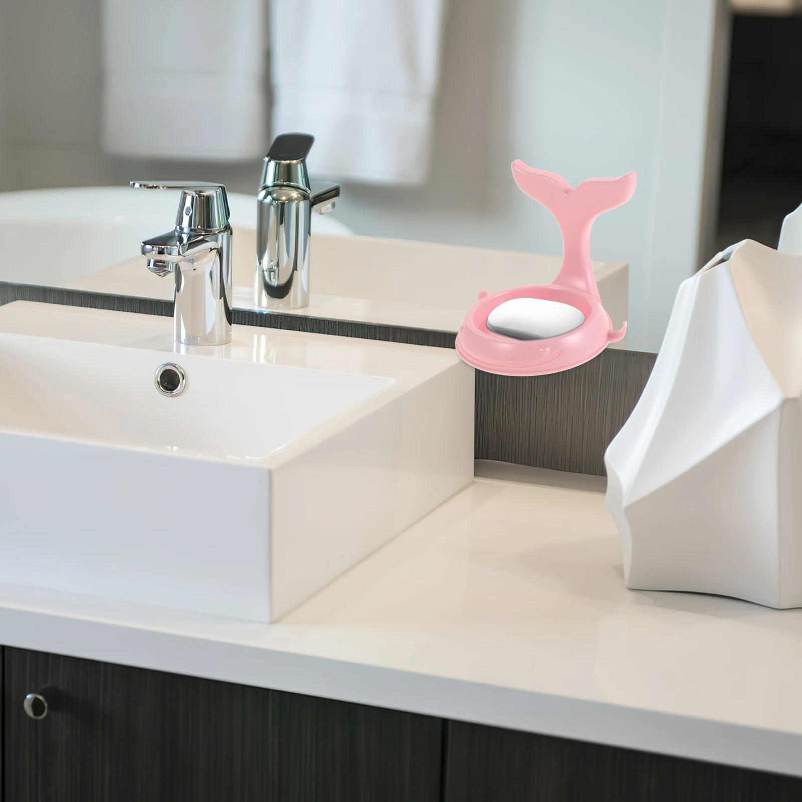 Whale Tail Soap Dispenser Holder Bathroom Plastic Shelves Wall Mount Storage ganizer White Color No Drill Shampoo Shelf
Whale Tail Soap Dispenser Holder Bathroom Plastic Shelves Wall Mount Storage ganizer White Color No Drill Shampoo Shelf