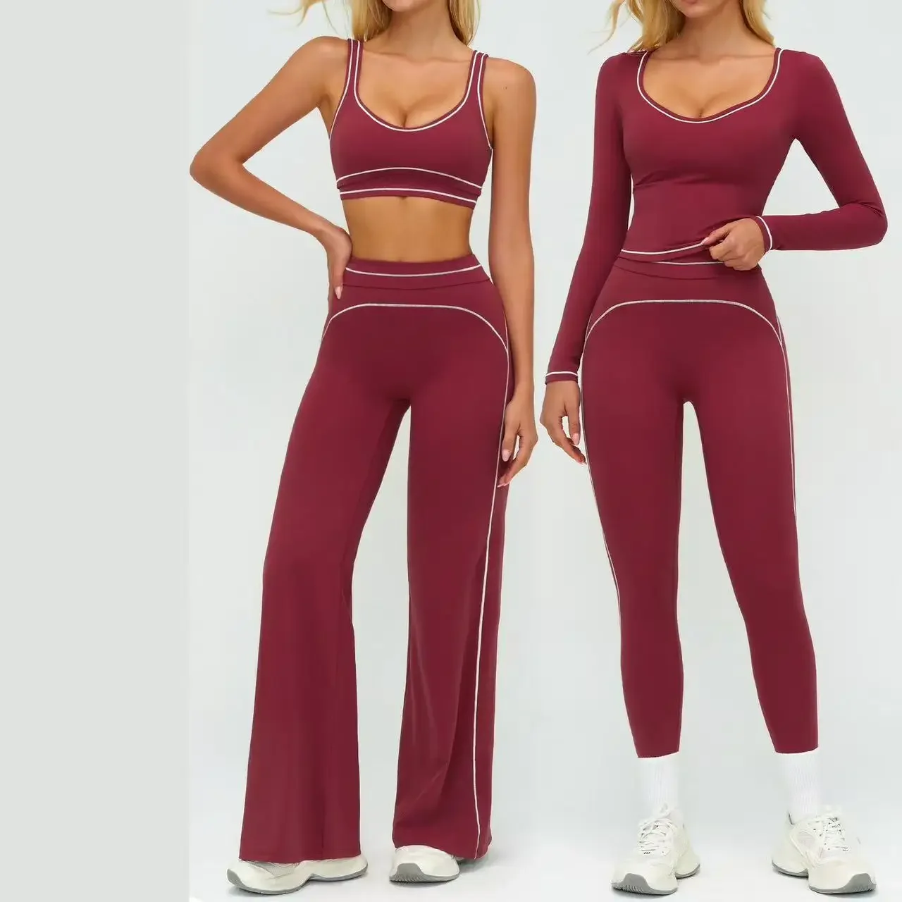 2PCS Yoga Set Fitness Tracksuits Women Gym Workout Athletic Wear Women Yoga Suit Sexy Sports Bra High Waist Leggings Sportswear
2PCS Yoga Set Fitness Tracksuits Women Gym Workout Athletic Wear Women Yoga Suit Sexy Sports Bra High Waist Leggings Sportswear