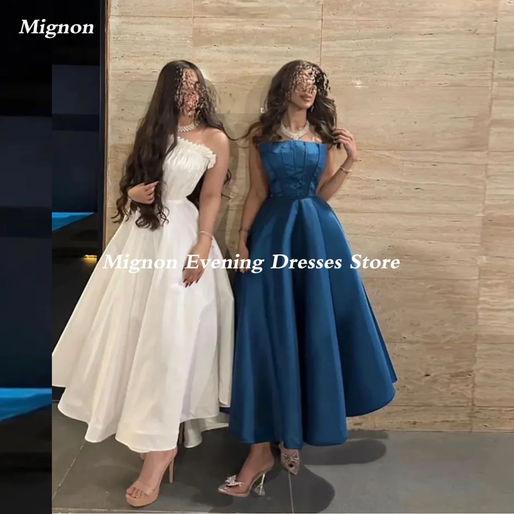 Mignon Satin A-line Scalloped Neckline Prom Gown Ruffle Evening Formal Ankle-length Elegant Party Dresses for Women 2023
Mignon Satin A-line Scalloped Neckline Prom Gown Ruffle Evening Formal Ankle-length Elegant Party Dresses for Women 2023